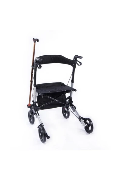 WALESSAN Comfort Plus Dm9102 Lüx Alüminyum Rolatör Yürüteç - Resim 3