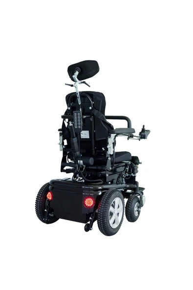 SCUBA S302 Ayaga Kaldıran Akülü Tekerlekli Sandalye - Resim 4