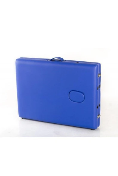 MEDİKALBİRLİK Ahşap 3 Parça Masaj Masası Mavi - Resim 4