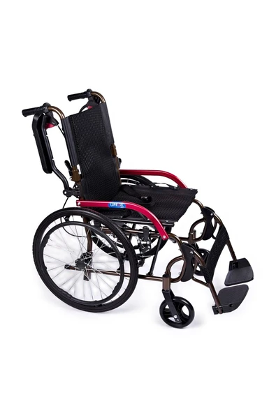 COMFORT PLUS Gk863laj-20 Jet Black Transfer Alüminyum Tekerlekli Sandalye - 4