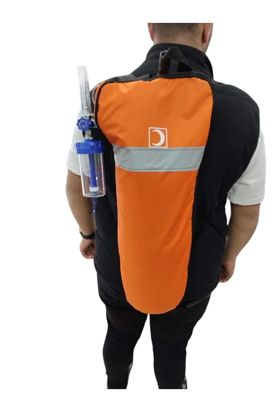 MEDSEY Oksijen Tüpü Askı Ve Taşıma Çantası - Resim 2