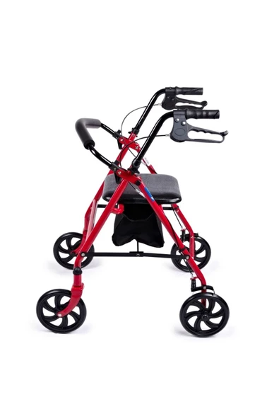 COMFORT PLUS Dm9144 Alüminyum Rolatör Yürüteç Frenli - 3