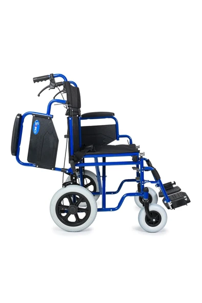 COMFORT PLUS Dm-327 Mini Özellikli Transfer Refakatçı Frenli Tekerlekli Sandalyesi - Resim 4