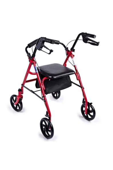 COMFORT PLUS Dm9144 Alüminyum Rolatör Yürüteç Frenli - 1