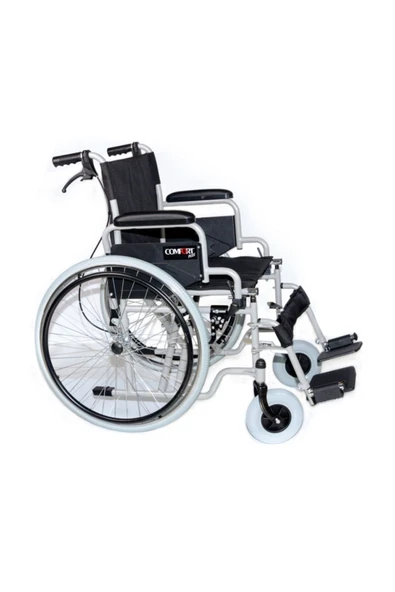 COMFORT PLUS Dm-312 Centro 40 Cm Standart Manuel Tekerlekli Sandalye - Resim 2