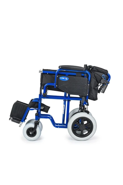 COMFORT PLUS Dm-327 Mini Özellikli Transfer Refakatçı Frenli Tekerlekli Sandalyesi - Resim 7