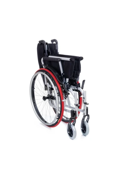 COMFORT PLUS Dm-315 Active Hafif Manuel Alüminyum Tekerlekli Sandalye  Oturma Genişliği 45  cm - Resim 3