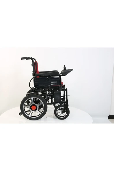 GOLFİ Tekerlekli Iskemle A-99 Hafif Pratik Katlanır Akülü Tekerlekli Sandalye - Resim 3
