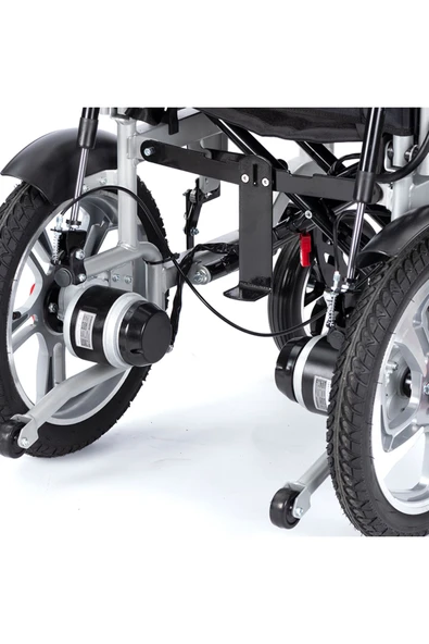 JETTY JT-124 MULTİ-FONKSİYONEL AKÜLÜ TEKERLEKLİ SANDALYE - Resim 2
