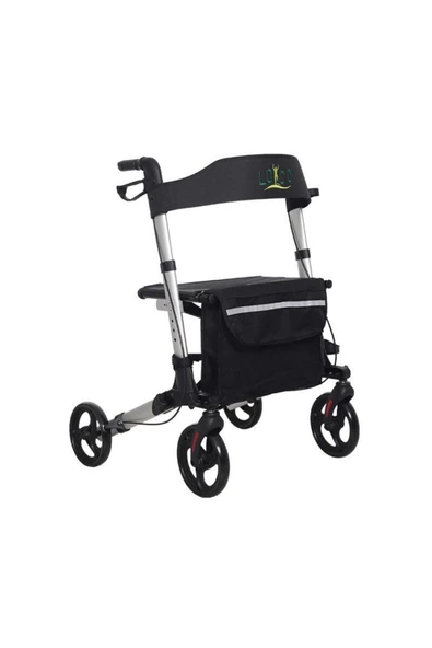 MEDİKALBİRLİK Pr-890 Alüminyum Lüks Rollator Yürüteç - Resim 3
