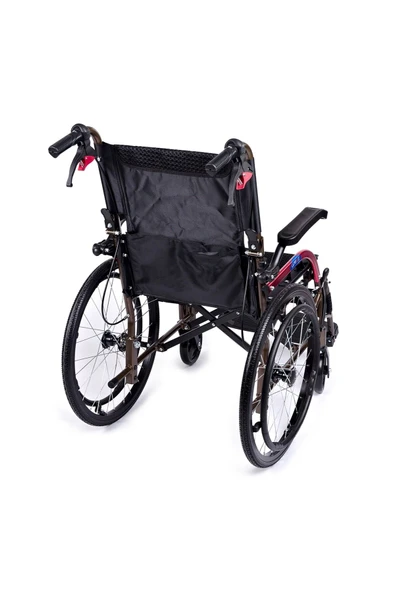 COMFORT PLUS Gk863laj-20 Jet Black Transfer Alüminyum Tekerlekli Sandalye - 5