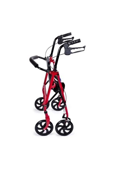 COMFORT PLUS Dm9144 Alüminyum Rolatör Yürüteç Frenli - 4