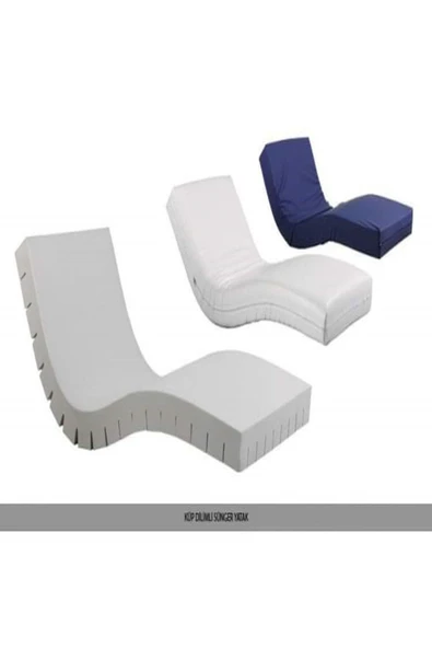 GRT MEDİKAL Hasta Yatak Pedi Şiltesi Visco 90x190x14 Cm - Resim 3