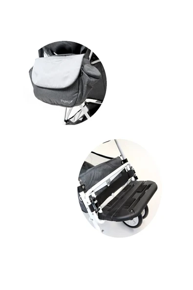 MYWAM Pegaz Engelli Çocuk Puseti Full Aksesuarlı - Resim 5