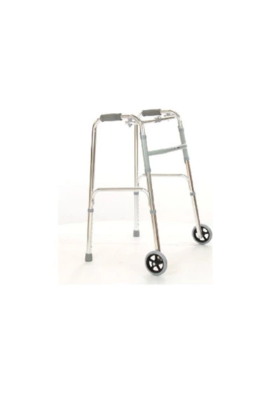 CASE Ithal Tekerlekli Hasta Yürüteci Alüminyum Walker ürün görseli 1