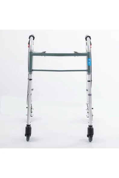 COMFORT PLUS Kf8220l-5 Alüminyum 4 Tekerlekli Walker Yürüteç - Resim 6