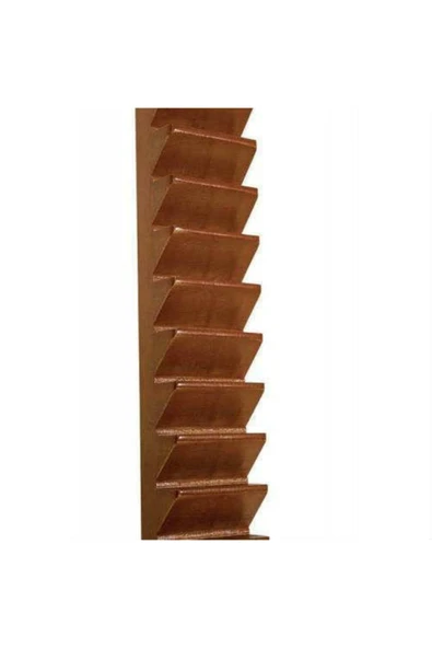 METAFİZ Ahşap Parmak Merdiveni 7x120 Cm - 2