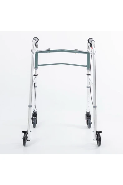 COMFORT PLUS Kf8220l-5 Alüminyum 4 Tekerlekli Walker Yürüteç - Resim 4