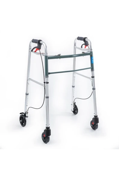 COMFORT PLUS Kf8220l-5 Alüminyum 4 Tekerlekli Walker Yürüteç ürün görseli 1