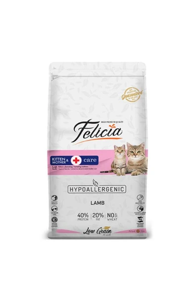 Felicia Felicia Az Tahıllı Kuzulu Yavru Kedi Maması 2 Kg ürün görseli