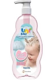 Uni Baby Kolay Tarama Saç Ve Vücut Şampuanı 700 ml
