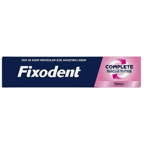 Fixodent Complete Diş Protez Yapıştırıcı Tatsız 47 gr ürün görseli