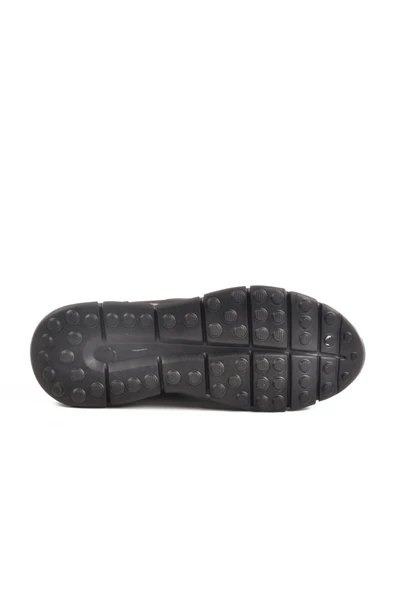 Walkway Siyah Nubuk Hakiki Deri Erkek Casual Ayakkabı - Resim 5