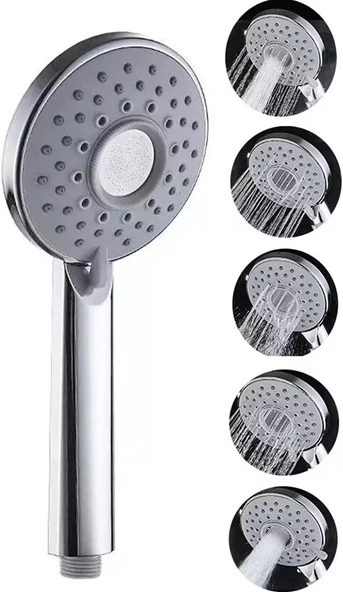 Euromix 5 Fonksiyonlu Ekvador Duş Başlığı ürün görseli