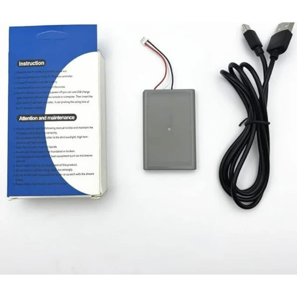 Ps5 Dualsense 2800MAH Lityum Iyon Joystick Batarya Pil ve Type-C Şarj Kablosu - Resim 3