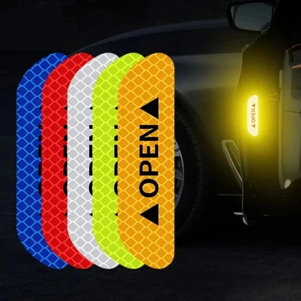 Reflektif Araç Kapı Stickerı ürün görseli