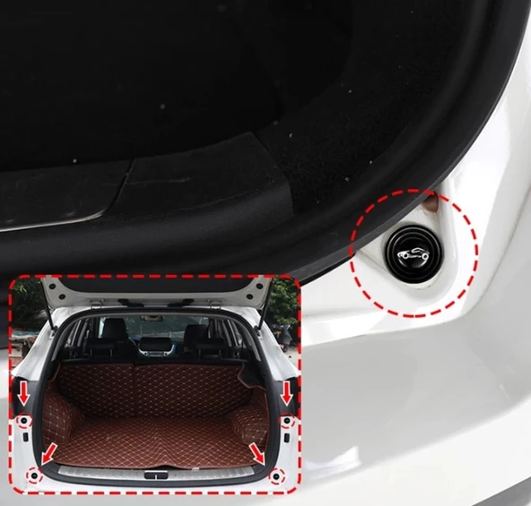 Araba Kapısı Darbe Emici Pad Seti - Resim 4