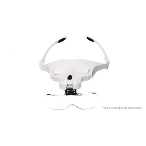 5 Lens 1.0x3.5x, 2led Işıklı Ile Ayarlanabilir Gözlük Büyüteç9892b2 - 7