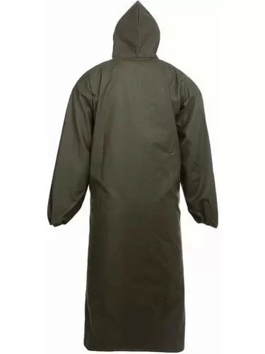 Liman, Avci, Balıkçı, Kurye Kapüşonlu Pardösü Yağmurluk - Haki - 2
