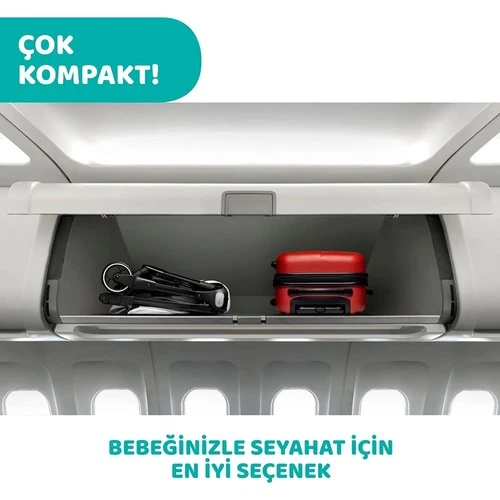 Chicco We Kolay Katlanan Kabin Bebek Arabası - Resim 7