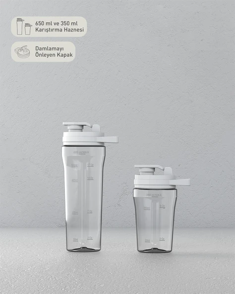 English Home KBL 3001 Shake Away Smoothie Blender Beyaz-Bakır - 2