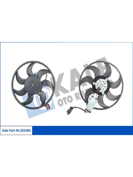 KONTROL UNITELI RADYATOR FANI 450W 420MM SAG Q7 0715 TOUAREG CAYENNE 0310 BRJ BAC BLE