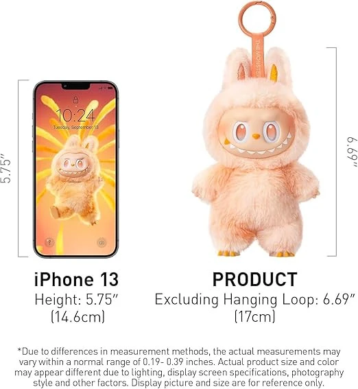 Labubu Anahtarlık Model Yeni Nesil Oyuncak Peluş - 4