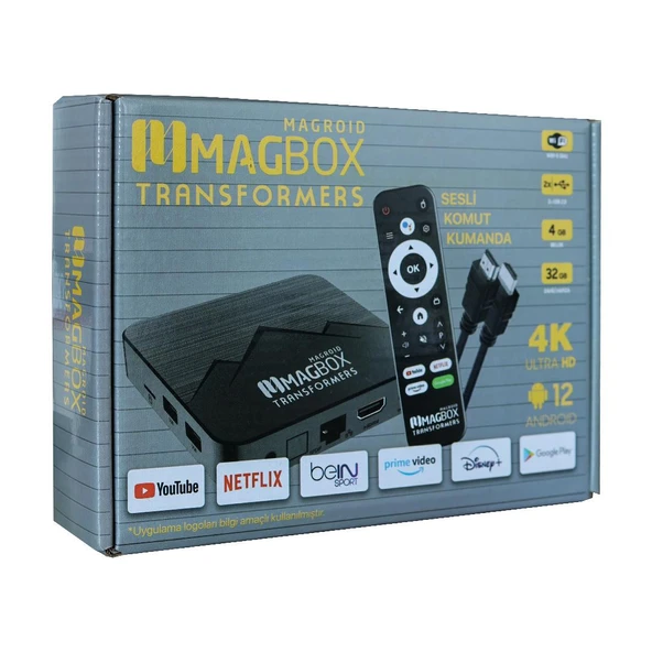 Magbox Magroid Transformers Android TV Box - Resim 3