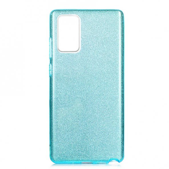 Galaxy Note 20 Kılıf Zore Shining Simli Silikon Kılıf - 2