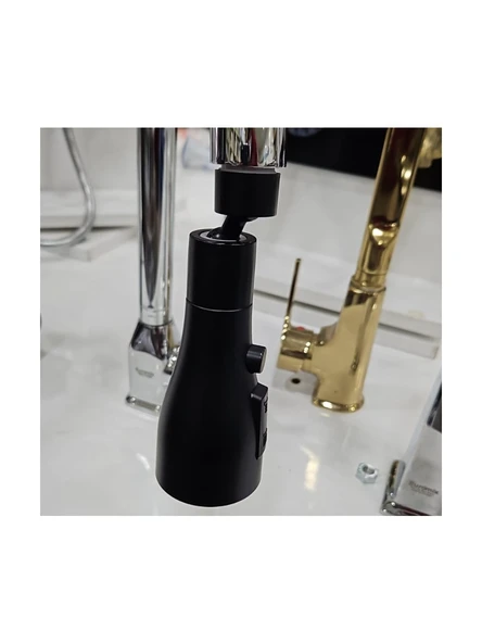 Euromix 360 Dönerli Huni Perlatör Siyah ürün görseli