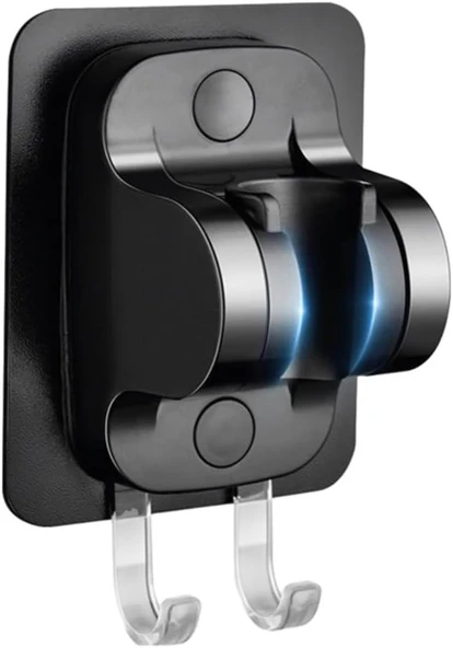 EUROMIX Yapışkanlı Banyo Duş Mafsalı Duş Başlığı Askısı 15 kg Taşıma Kapasiteli Mafsal Tutacak ürün görseli