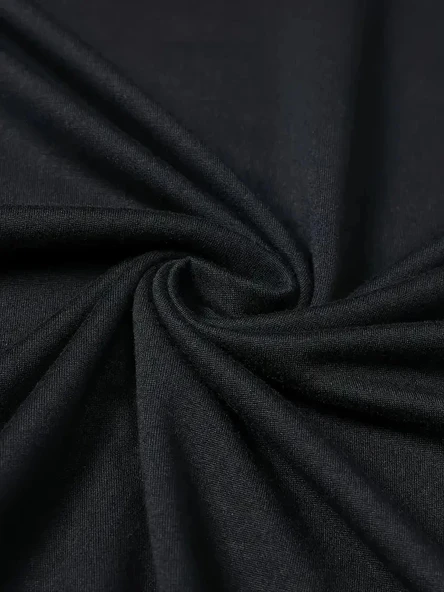 20/1 Penye Compack Baskılı Oversize Bisiklet Yaka Kısa Kol T-shirt - Siyah - Resim 4