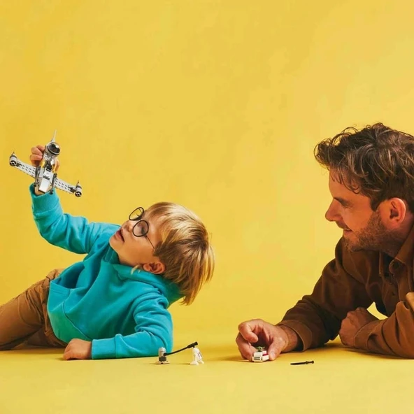 Nessiworld  The Mandalorian Mando ve Grogu’nun N-1 Starfighter’ı 75410 - Resim 3