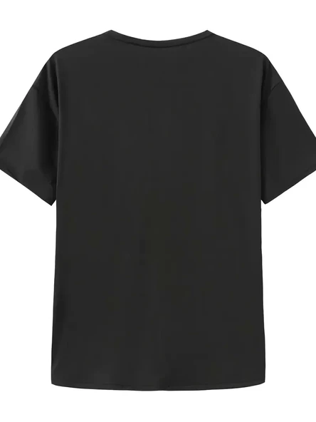 Canlı Harf Baskılı Büyük Boy Oversize Kısa Kollu Tişört - Yumuşak, Nefes Alabilir, Kadınlar için Rahat Yaz ve İlkbaharın - Resim 3