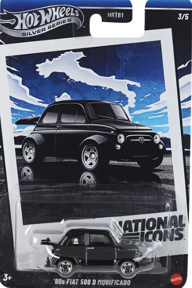 Hot Wheels 60S Fiat 500 D Modificado HRT81 JBY88 ürün görseli 1
