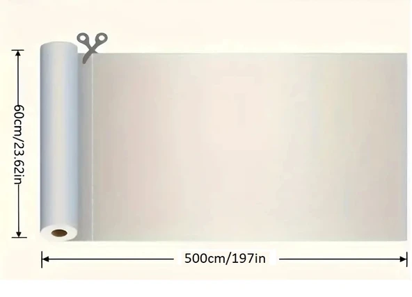 Uv Engelleyici Buzlu Cam Filmi 5 Metre X 60 Cm - 4