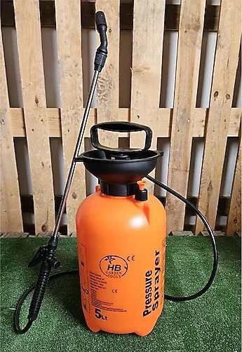 HB Garden Tools 5 lt Basınçlı İlaçlama Pompası Mekanik Askılı - 2