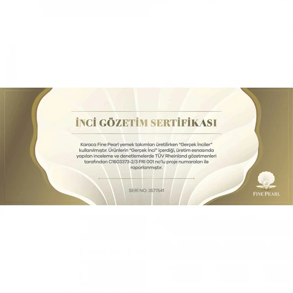 Karaca Fine Pearl Node 26 Parça 6 Kişilik Kare İnci Kahvaltı/Servis Takımı - Resim 11