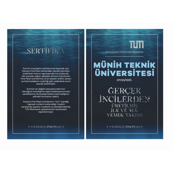 Karaca Fine Pearl Valentina 26 Parça 6 Kişilik Kare İnci Kahvaltı/Servis Takımı - Resim 8