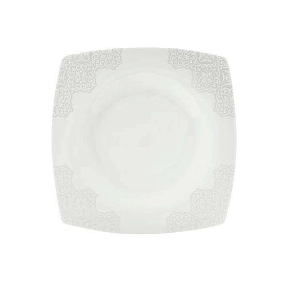 Karaca Fine Pearl Valentina 26 Parça 6 Kişilik Kare İnci Kahvaltı/Servis Takımı - Resim 4